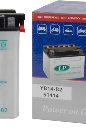 LANDPORT - LB14-B2 51414 DRY - Batteries - Compatibel met Honda Lage Prijs